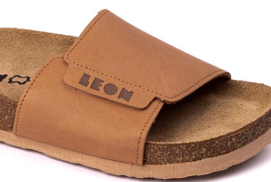 Шлепанцы LEON 4022 4022 Коричневий 36 фото