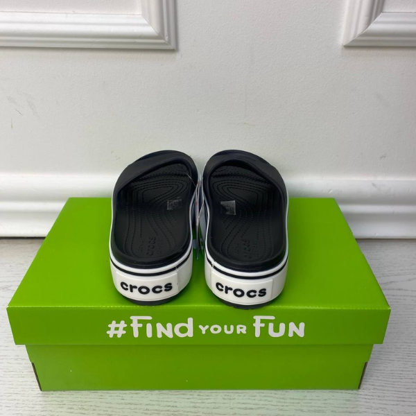 Шльопанці Crocband Platform Slide Black 36 розмір PlatformSlideBlackW6 фото