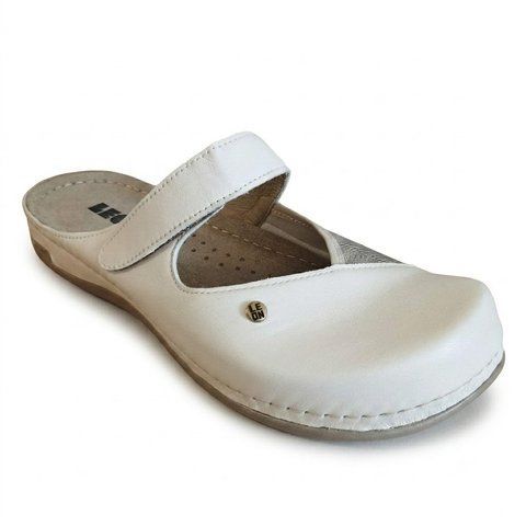 Жіночі сабо LEON 953, анатомічні, шкіряні, бежеві 953-beige-40 фото