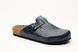Медицинские мужские сабо LEON 4700, анатомические, кожаные, синие 4700-blue-42 фото 4