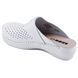 Женские сабо LEON PU102, анатомические, кожаные, белые PU102-white-40 фото 4