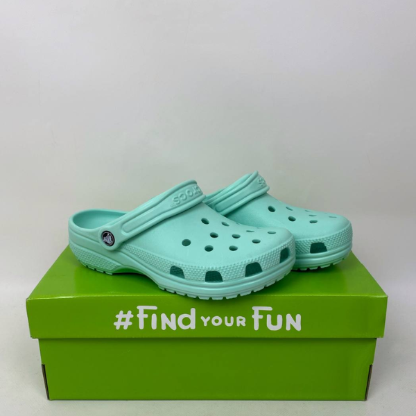 Крокси Classic Mint/Green 40-41 розмір ClassicMint/GreenM8-W10 фото