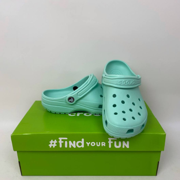 Крокси Classic Mint/Green 40-41 розмір ClassicMint/GreenM8-W10 фото