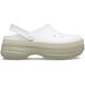 Кроксы Classic Stacked Clog White M4-W6 ClassicStackedClogWhiteM4-W6 фото 2
