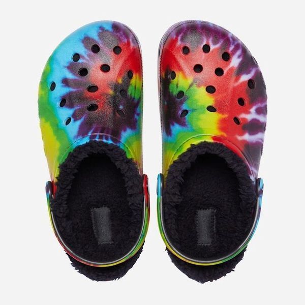 Крокси Baya Lined Tie dye Multi/Black 43 розмір BayaLinedTiedyeMulti/BlackM10-W12 фото