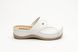 Медицинские женские сабо LEON 912, анатомические, кожаные, белые 912-white-40 фото 5