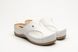 Медицинские женские сабо LEON 912, анатомические, кожаные, белые 912-white-40 фото 2