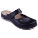Женские сабо LEON 953, анатомические, кожаные, черные 953-black-38 фото 1