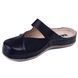 Женские сабо LEON 953, анатомические, кожаные, черные 953-black-38 фото 3