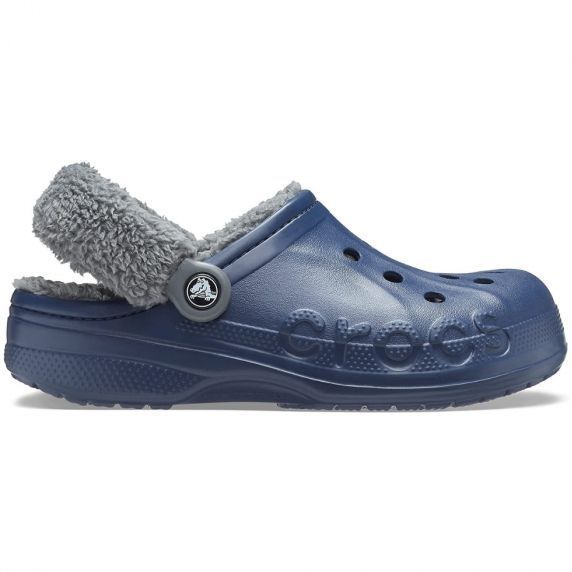 Кроксы Baya Lined Fuzz Strap Navy/Grey 36 размер BayaLinedNavyM4-W6 фото