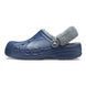 Кроксы Baya Lined Fuzz Strap Navy/Grey 36 размер BayaLinedNavyM4-W6 фото 7
