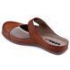 Женские сабо LEON 953, анатомические, кожаные, коричневые 953-brown фото 4