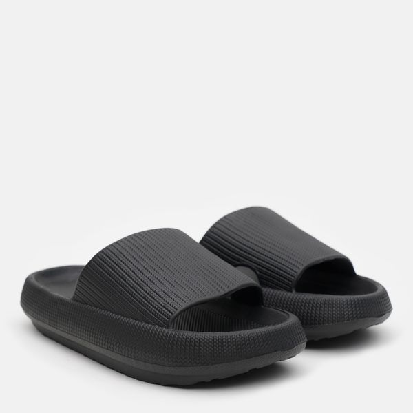 Шльопанці Shoozy колос 38-39 розмір чорні колос 36-37 23 см черные фото