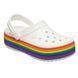 Крокси Crocband Platform Rainbow 36 розмір CrocbandPlatformRainbowM4-W6 фото 1