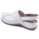 Женские сабо LEON 913, анатомические, кожаные, белые 913-white-40 фото 4