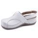 Женские сабо LEON 913, анатомические, кожаные, белые 913-white-38 фото 3